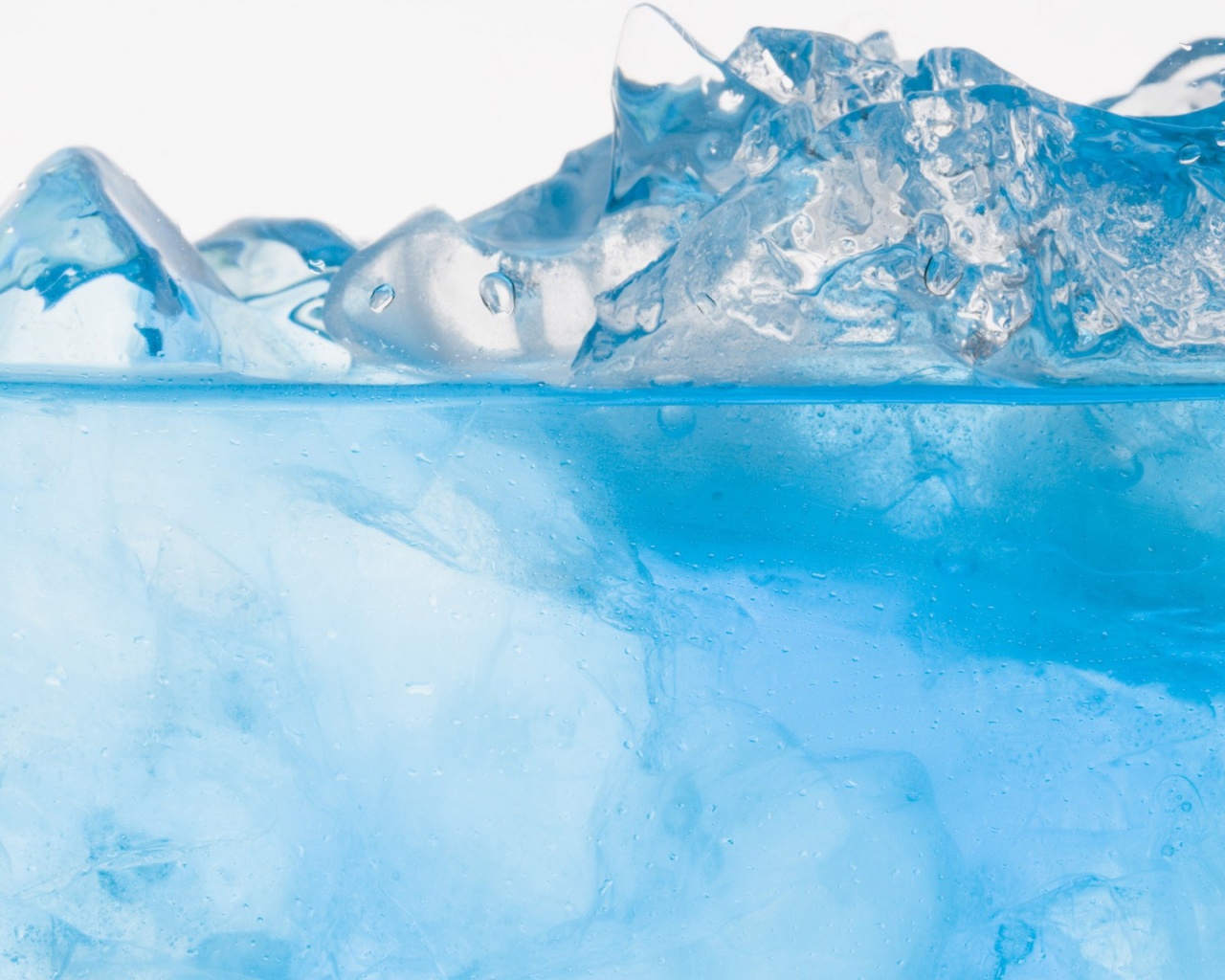 Crystal ice обои в интерьере