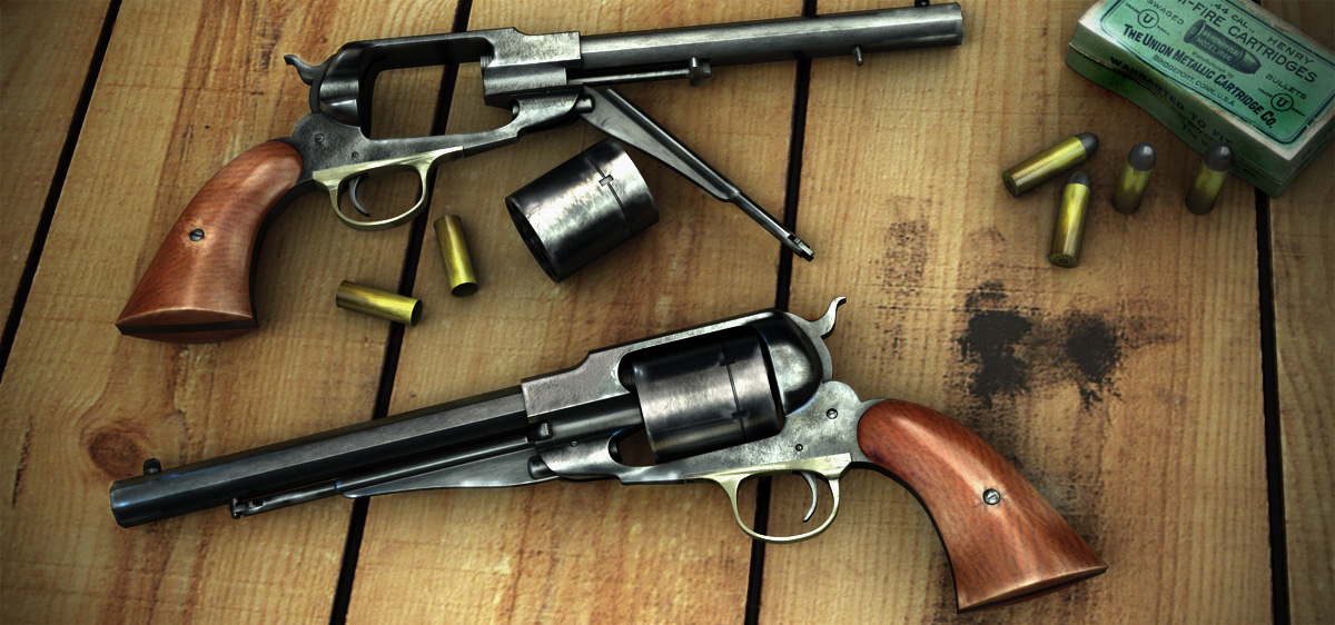 Remington Wallpaper Revolver By