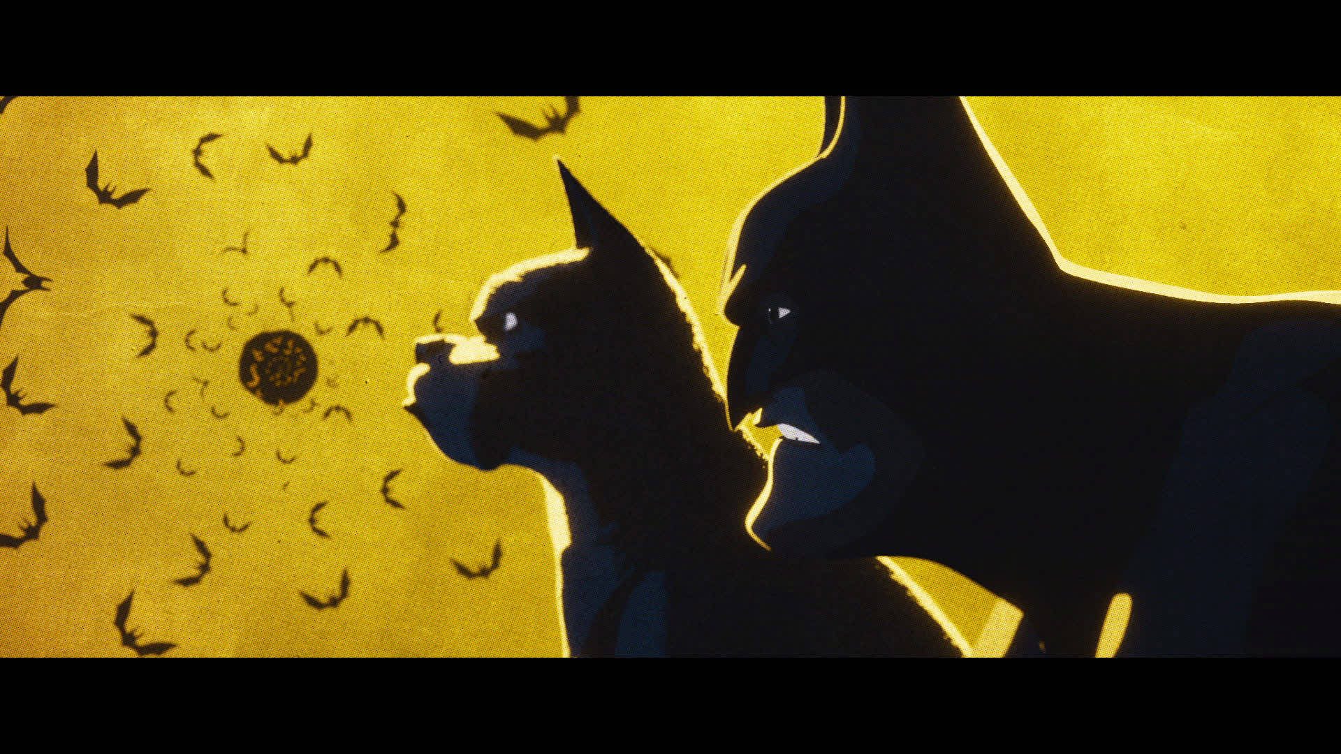 Charismatic Silhouettes Of Dc League Super Pets Wallpaper