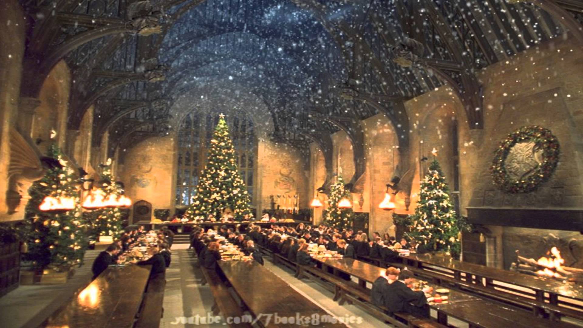 Hogwarts Christmas Background Images Pictures   Becuo