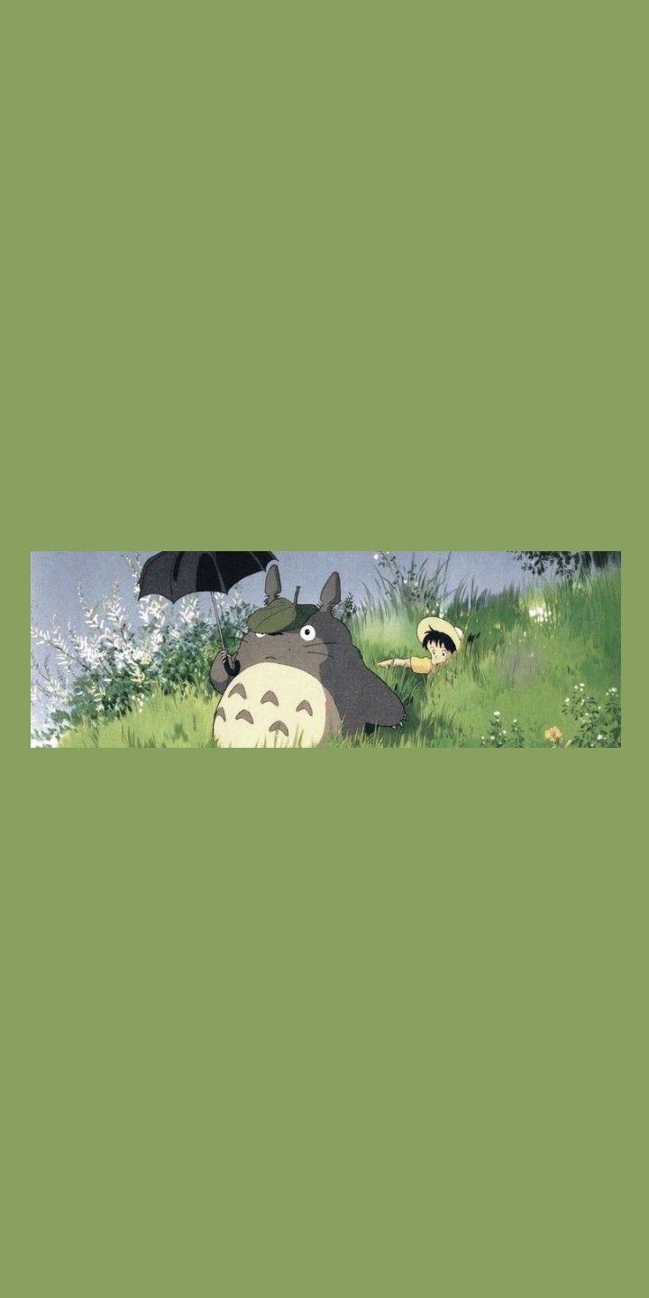 My Neighbor Totoro Studio Ghibli Wallpaper In Cute Cartoon