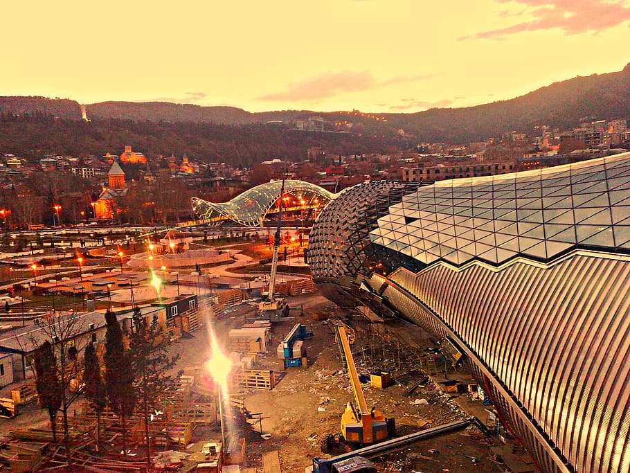 HD Wallpaper Gray Infrastructure Tbilisi Europe Georgia