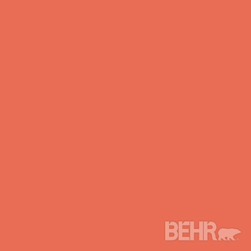 BEHR Paint Color Wet Coral 190B 6   Modern   Paint   by BEHR 500x500