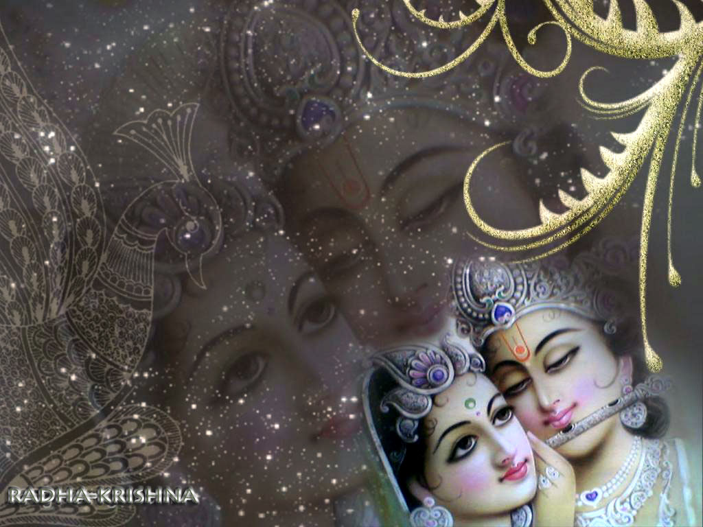 Wallpaper Hindu God Krishna