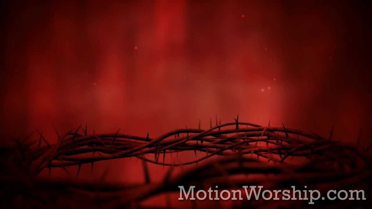 Crown Of Thorns Red Spin HD Looping Background By Motion