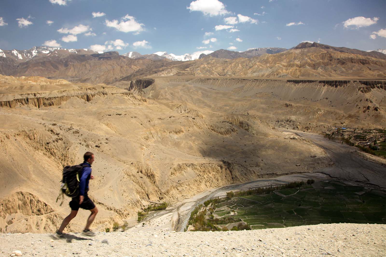 Ultra Running Wallpaper Trail Nepal Mustang