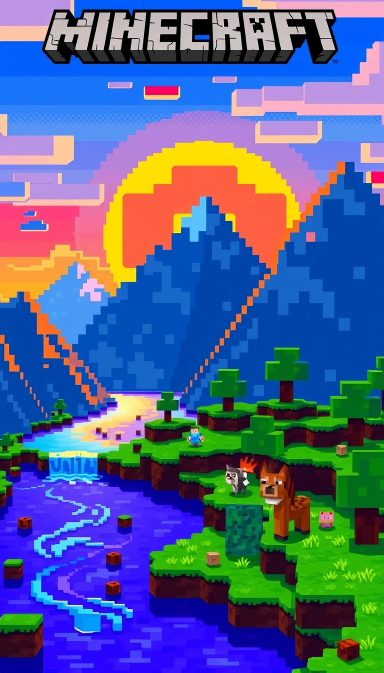 Minecraft Gif Wallpaper