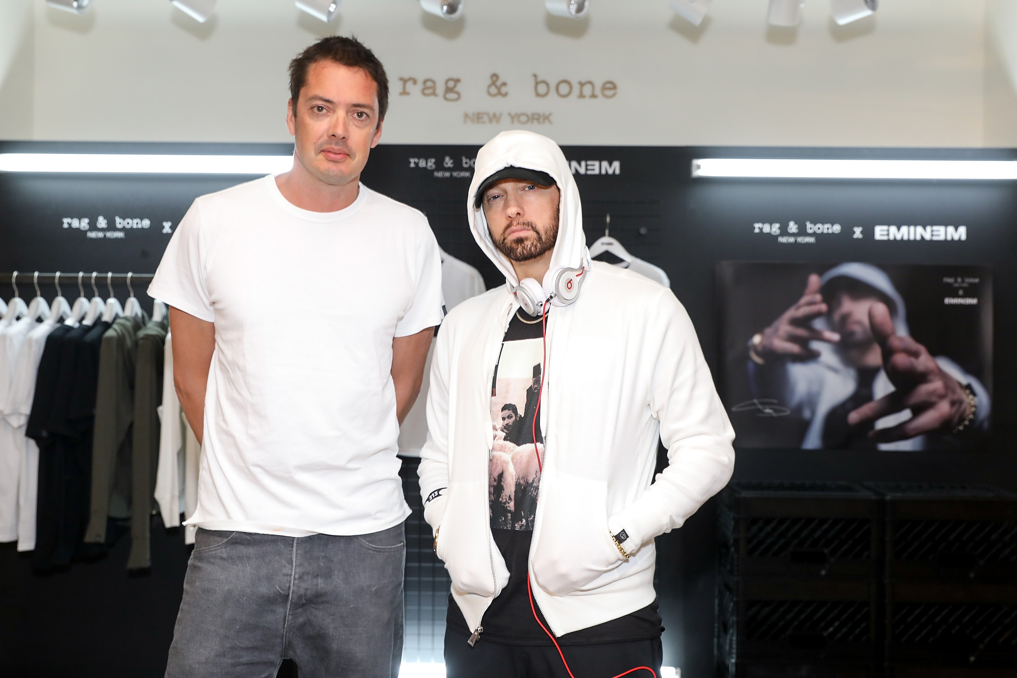 Eminem Teams With Rag Bone For Clothing Collaboration And London