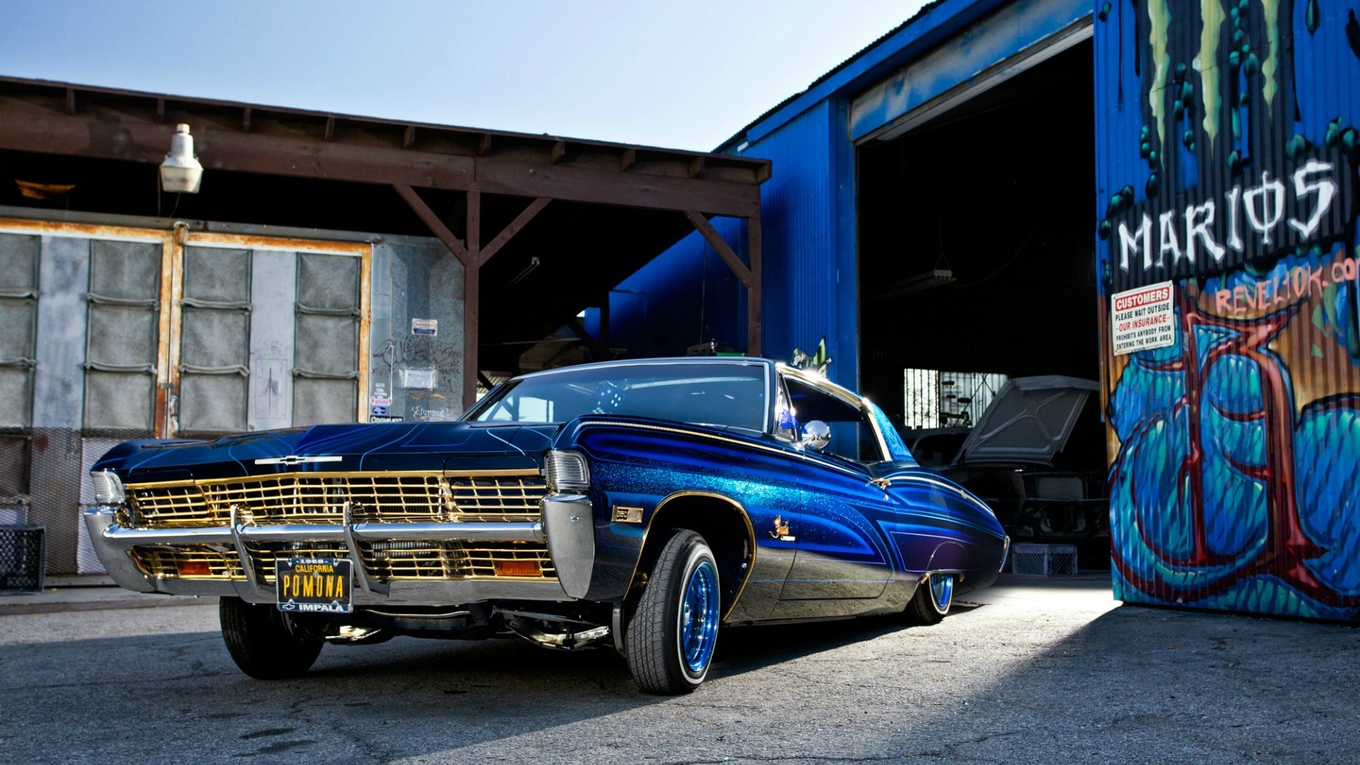Tuning Candy Classic Chevy Wallpaper
