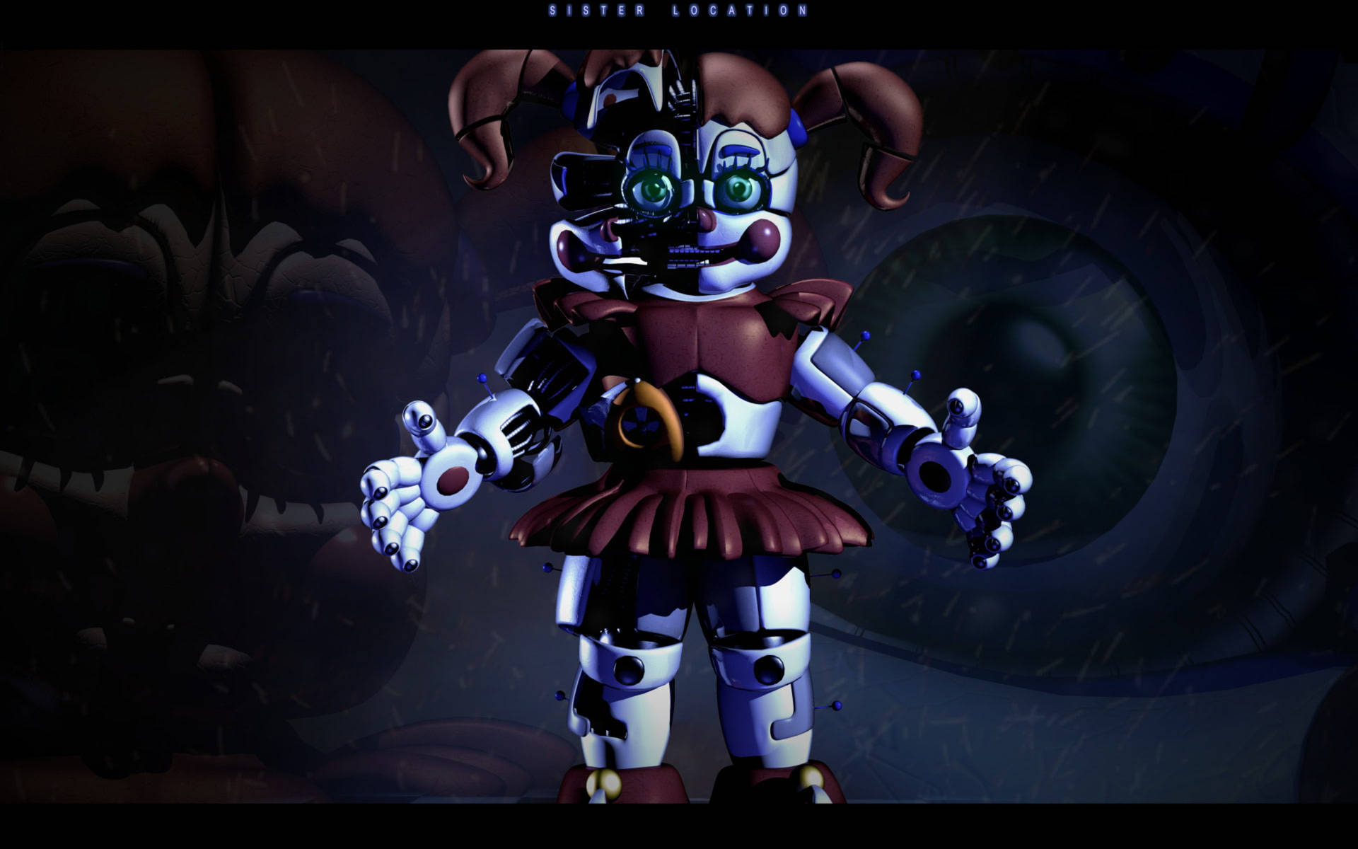 Robotic Circus Baby Digital Art 7kc5zss4s0gv2yhv Wallpaper
