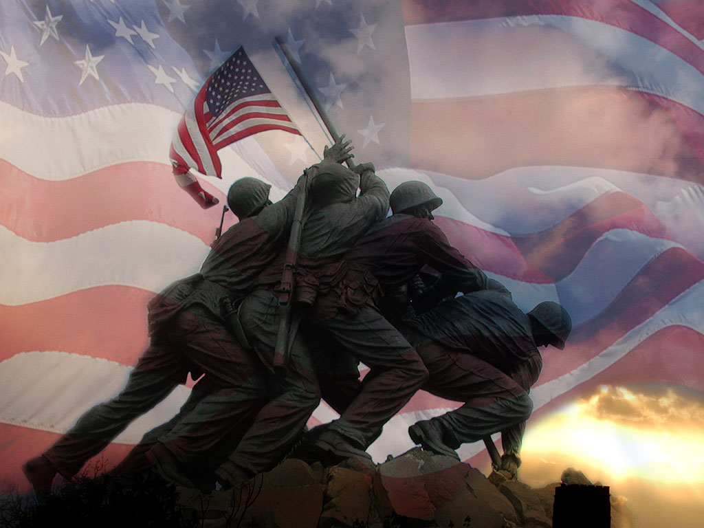 100 Military American Flag Wallpapers  Wallpaperscom
