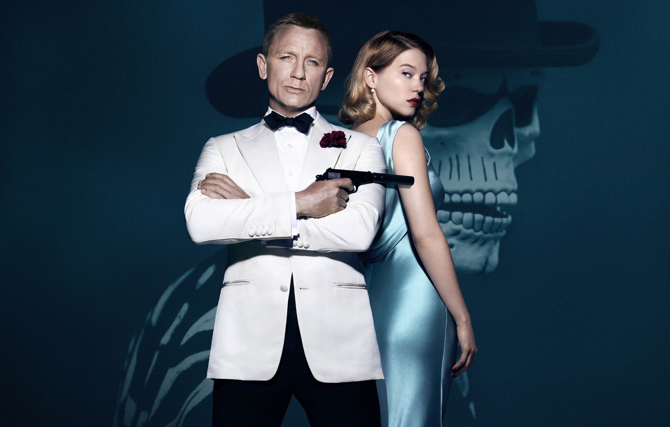 Wallpaper Spy Spectre Daniel Craig James Bond Lea Seydoux