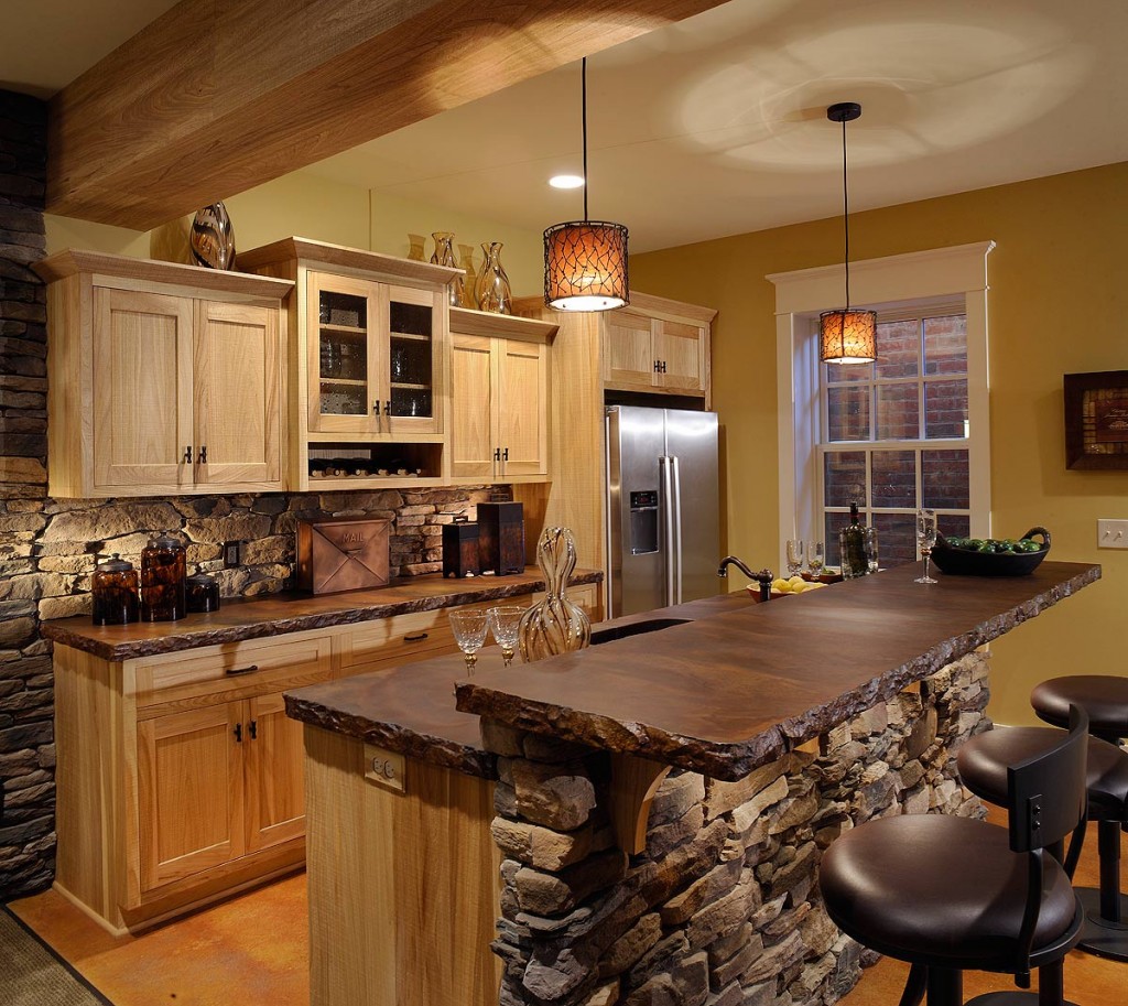 Classic Rustic Spanish Kitchen Style With Timber And Stone Idea