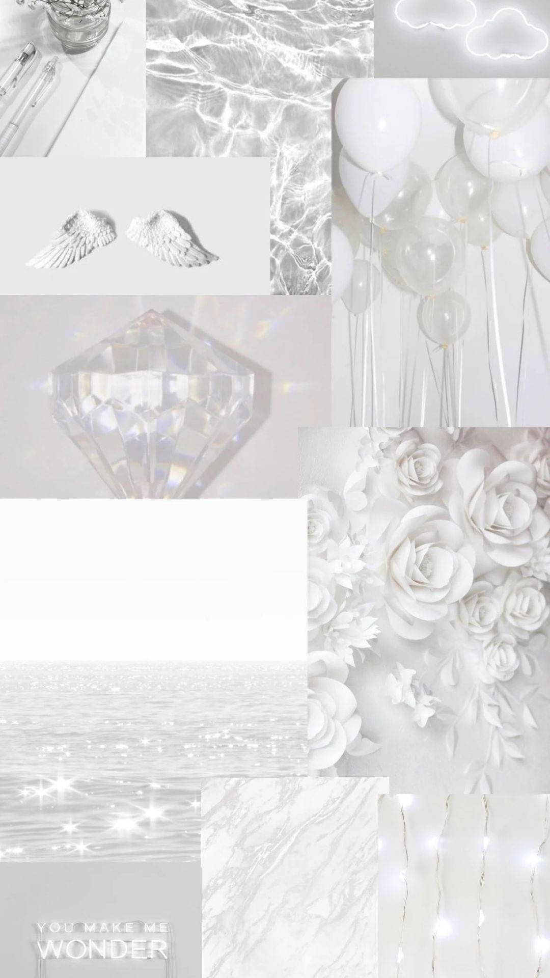 Aesthetic White Wallpaper