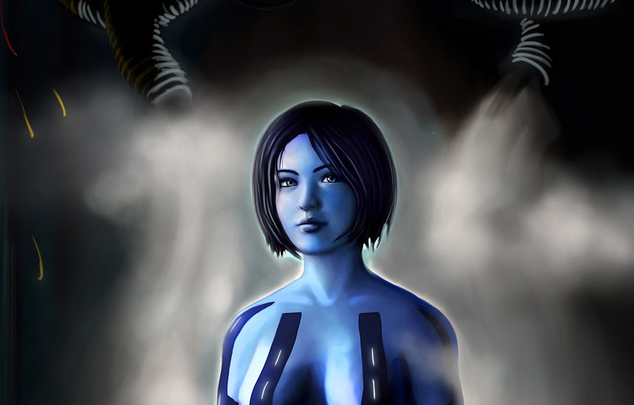 Halo Cortana Background Small By Pricejames