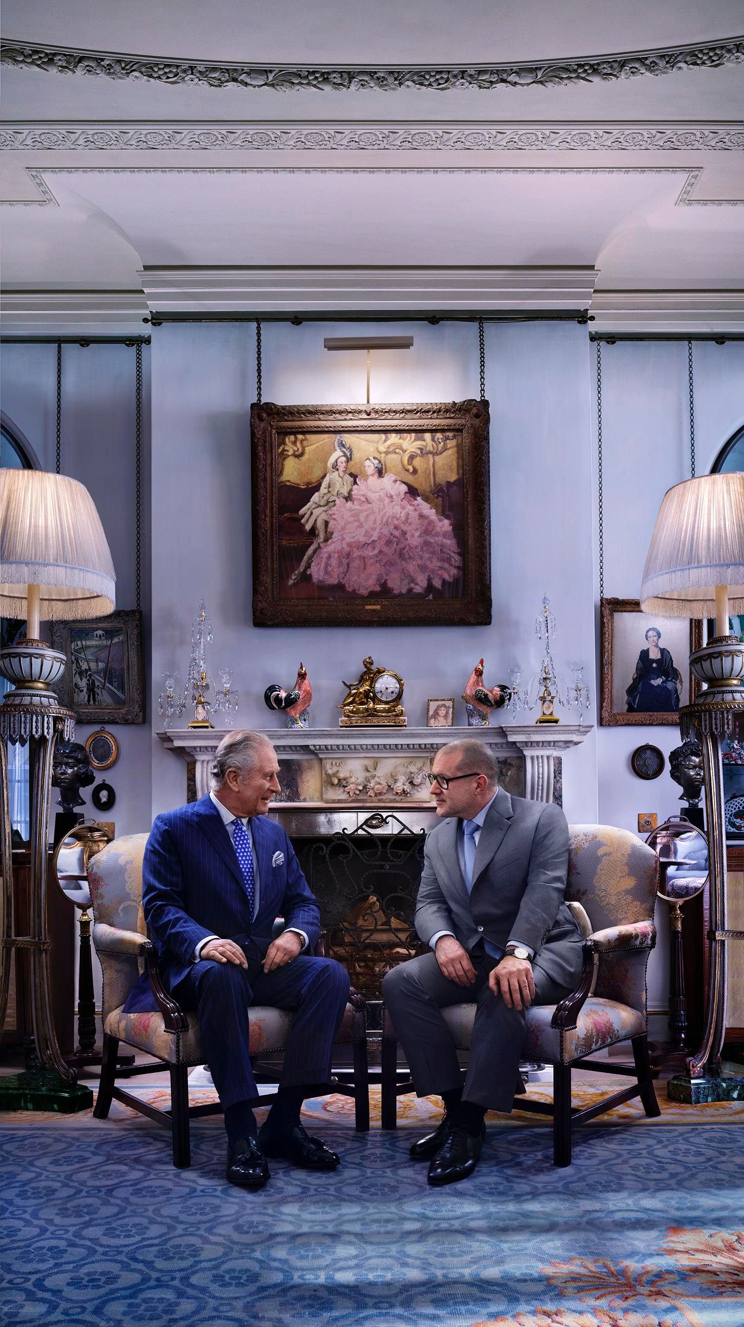 Nick Knight Photographs Hrh Prince Charles And Sir Jony Ive For