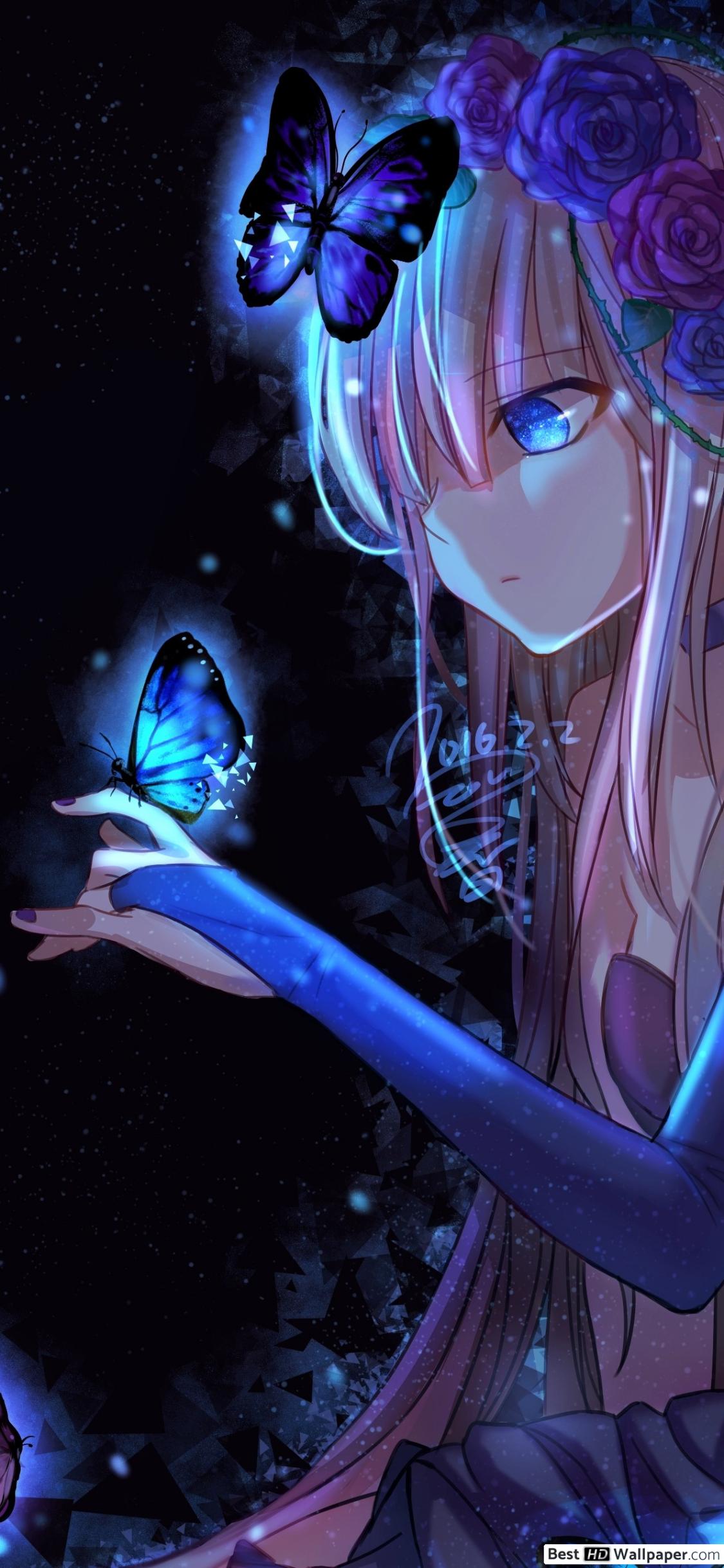 Anime Girl iPhone Wallpaper