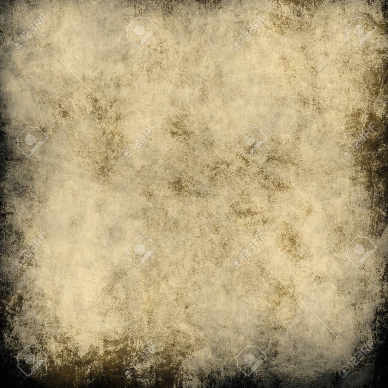 Gold Brown Background Paper With Vintage Grunge Texture