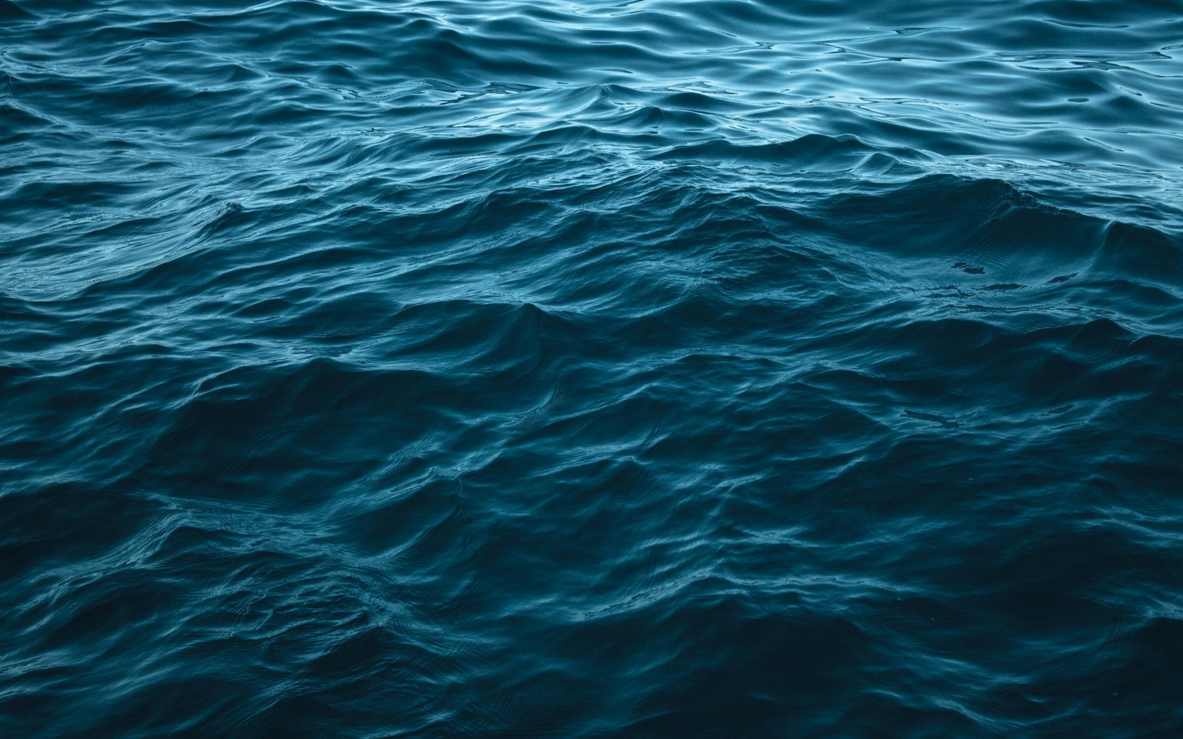 Sea Water Waves Ripples Depth Wallpaper Background