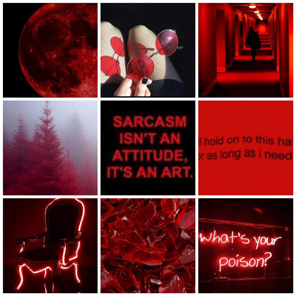 Aesthetic Picture Red Baddie Wallpaper