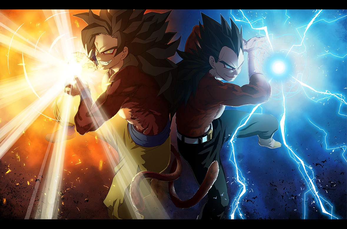 Goku Vs Vegeta iPhone Wallpaper