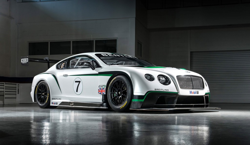 Bentley Continental Gt3 Race Car Breaks Cover