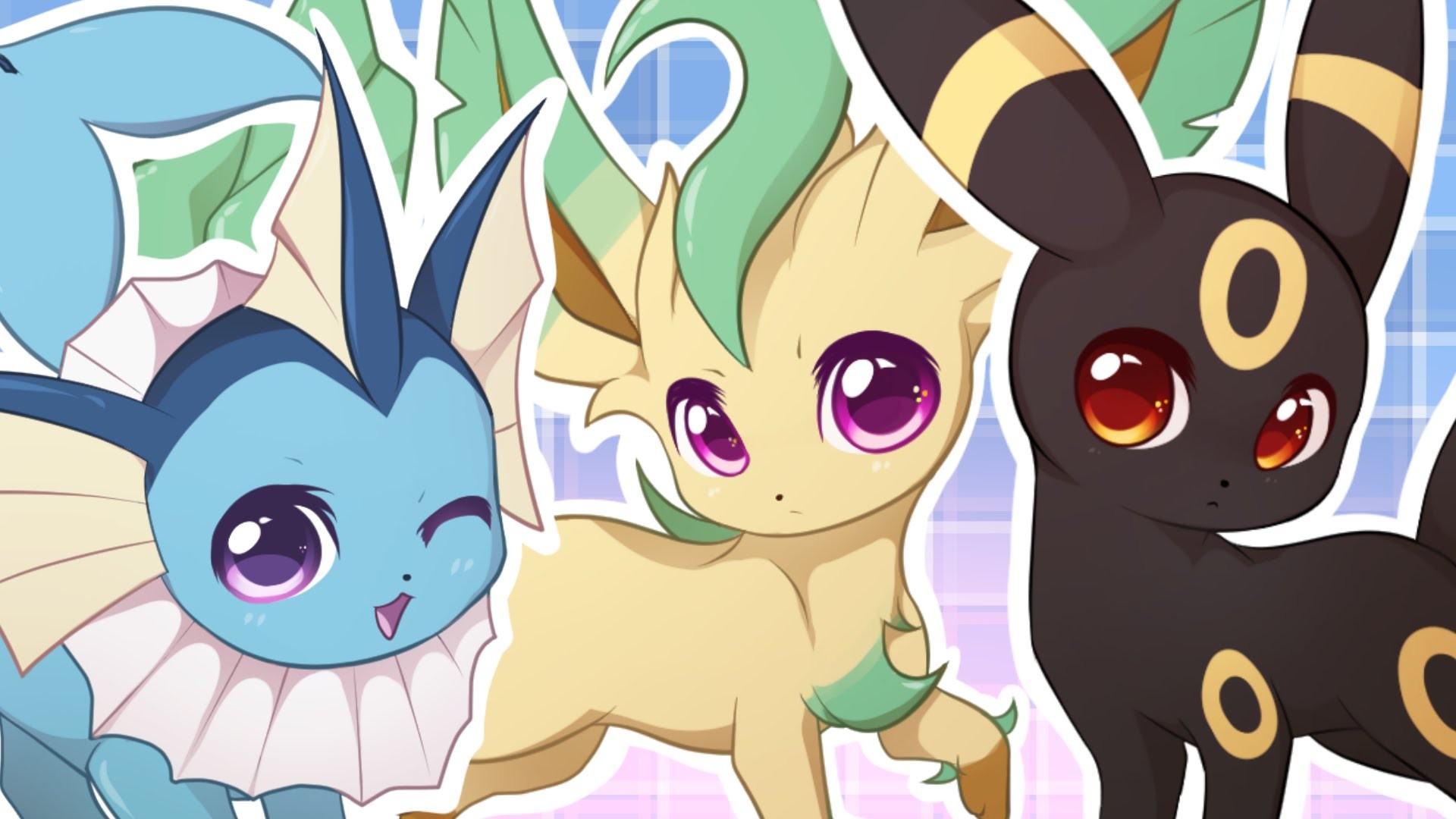 Cute Eevee Evolutions Wallpaper