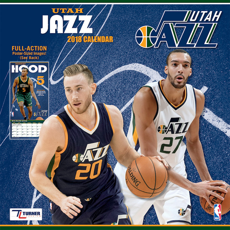 Utah Jazz Wall Calendar Buy At Khc Sports