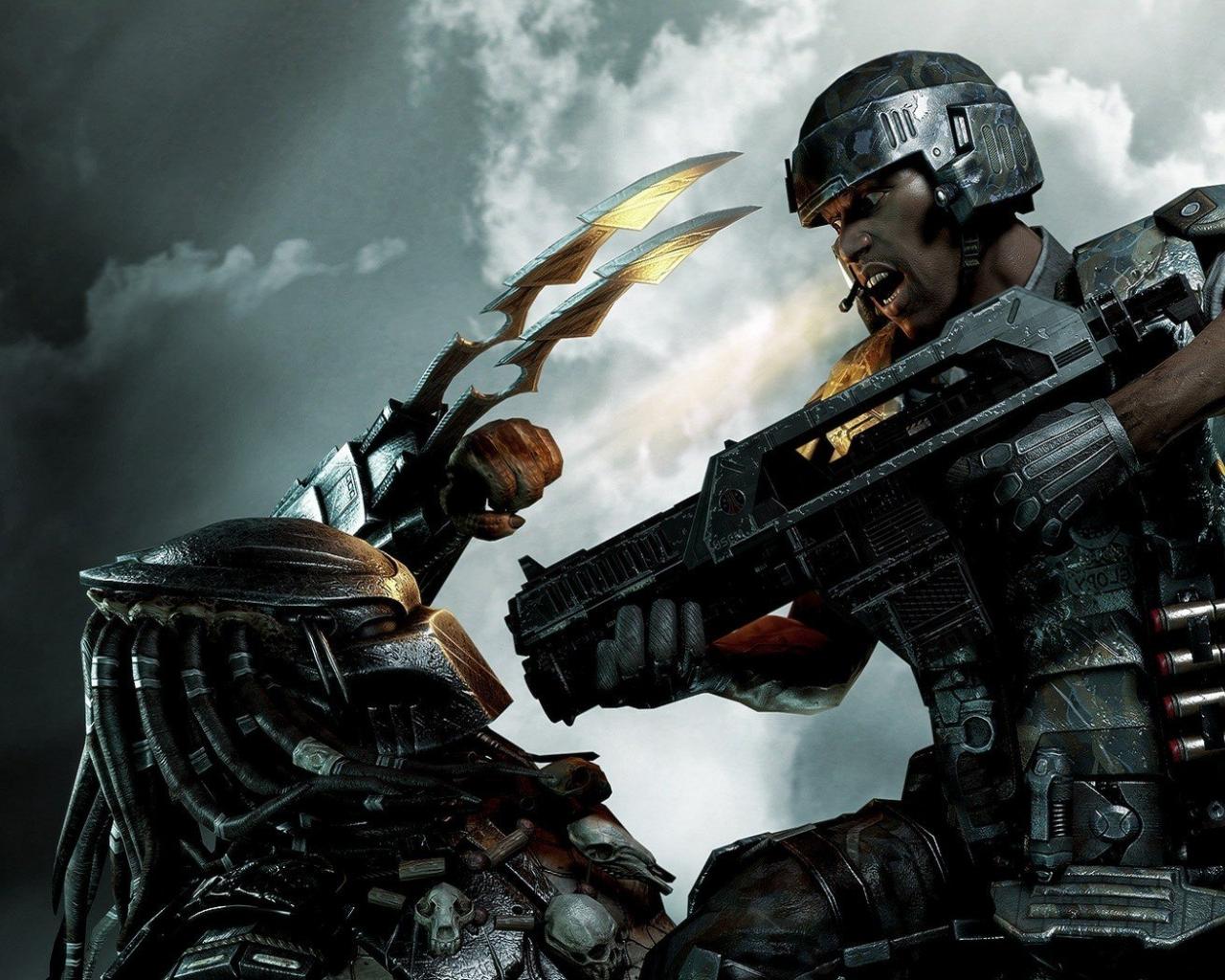Aliens Vs Predator Games High Quality Pictures HD Wallpaper