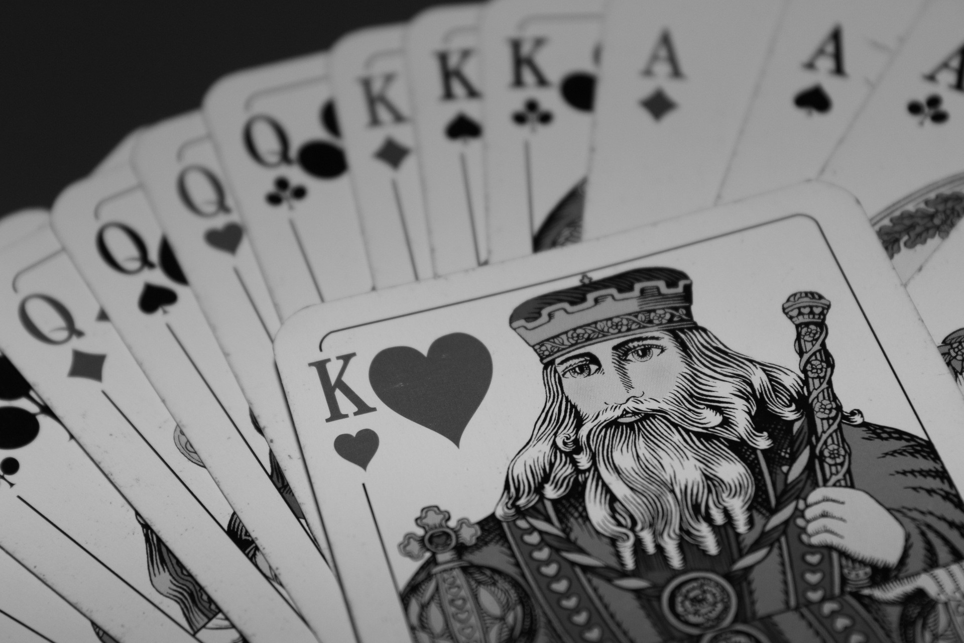 Cards King Playing Hearts Deck Card Wallpaper