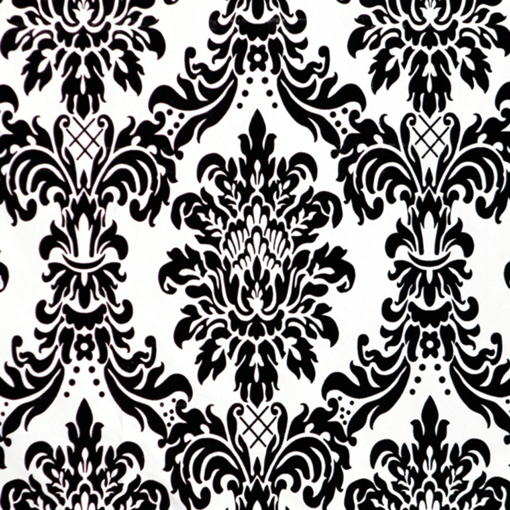 Black And White Damask Patterns Details