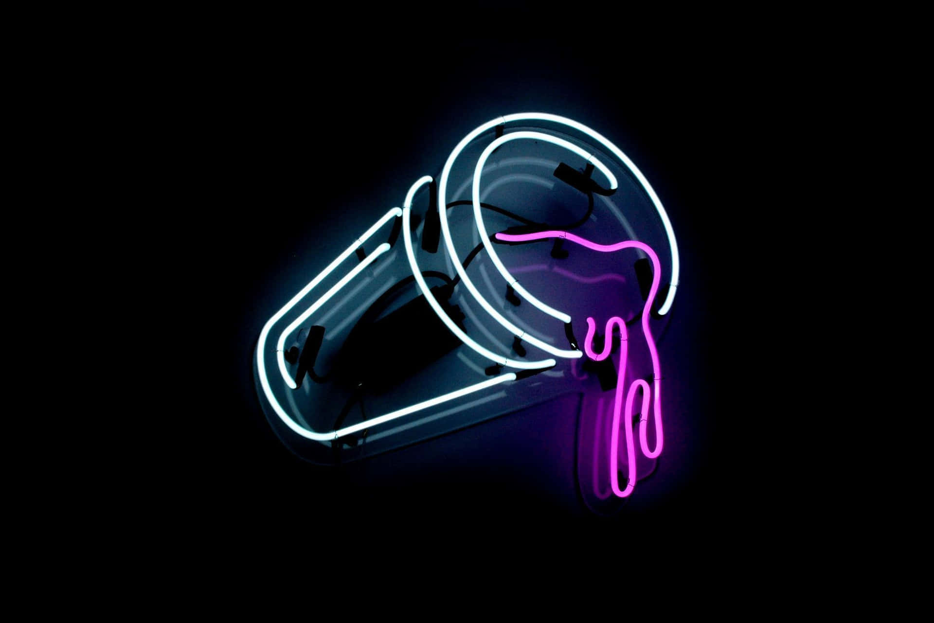Neon Lights Laptop Wallpaper