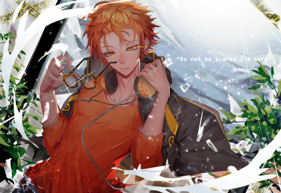 Do Not Be Scared I M Here Mystic Messenger By
