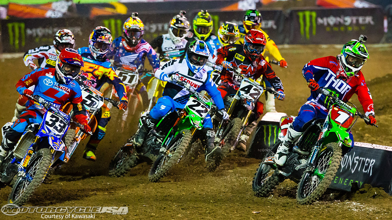 Supercross Tv Schedule Fox Goes Live Motorcycle Usa