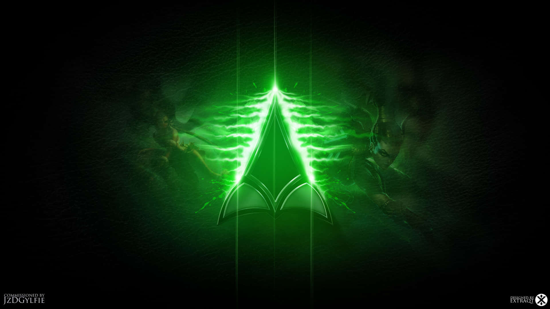 Green Led Wallpaper