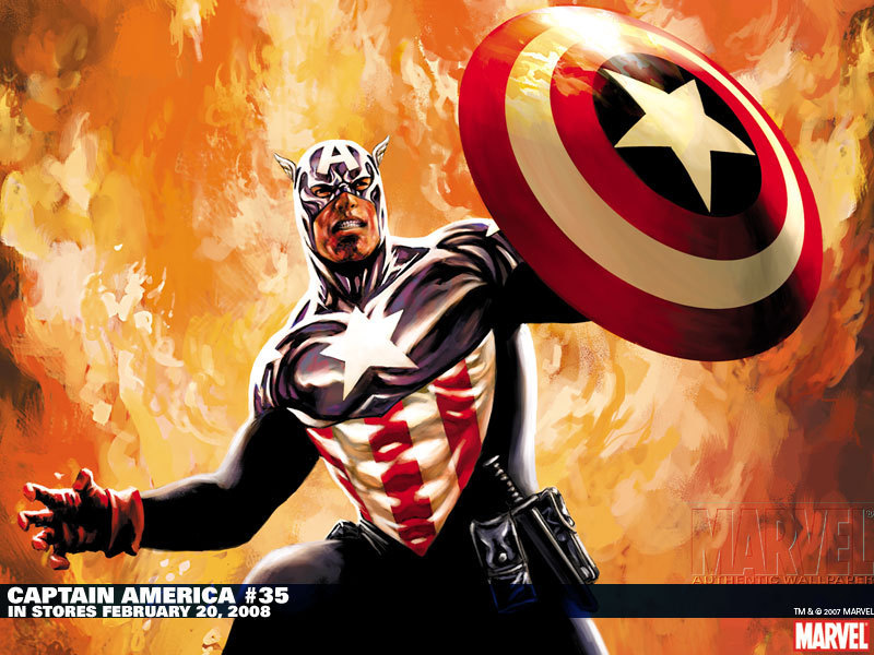Captain America Marvel Ics Wallpaper