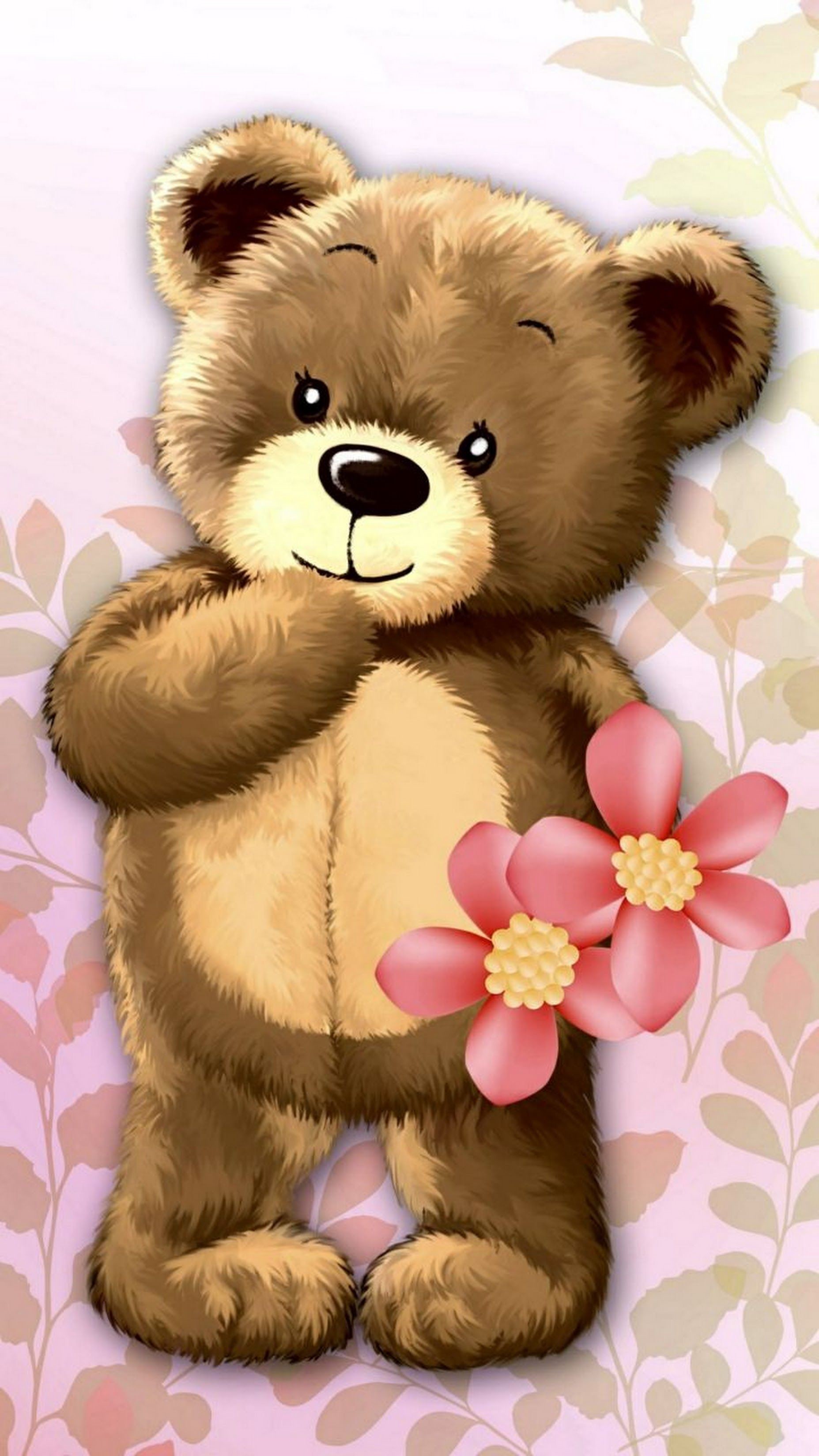 Cute Teddy Bear Wallpaper
