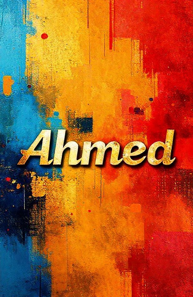 Ahmed Name Wallpaper