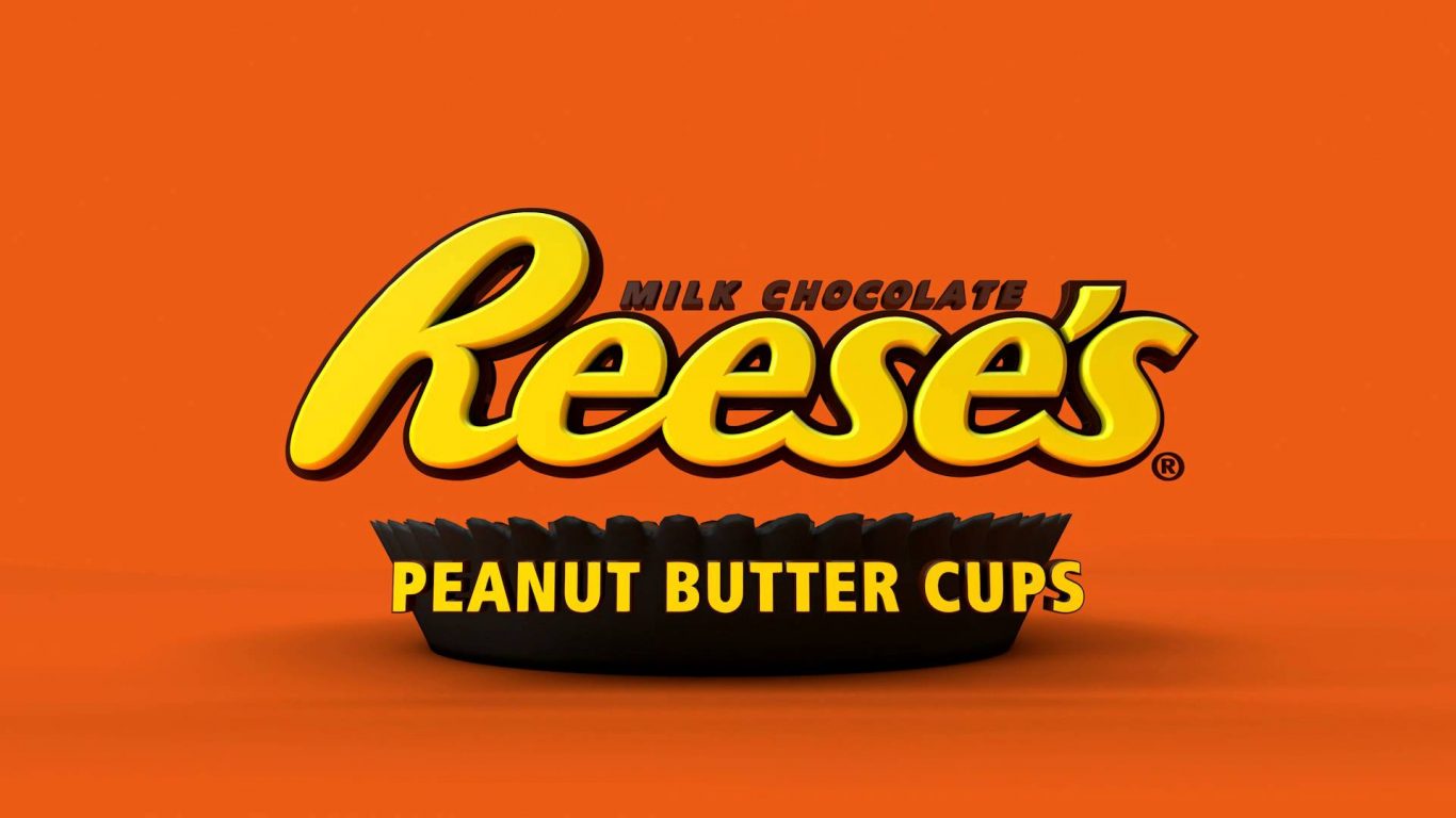 Reese S Peanut Butter Cup Logo Wallpaper Paperpull
