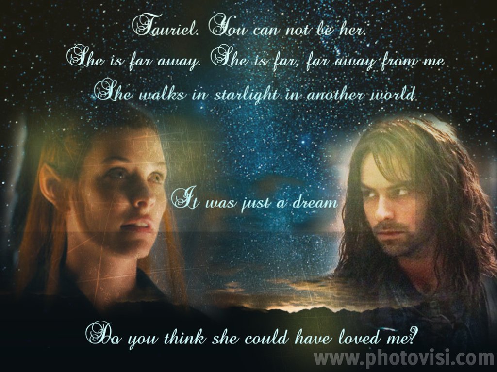 Kili And Tauriel Written In The Stars By Beautyandstrength On