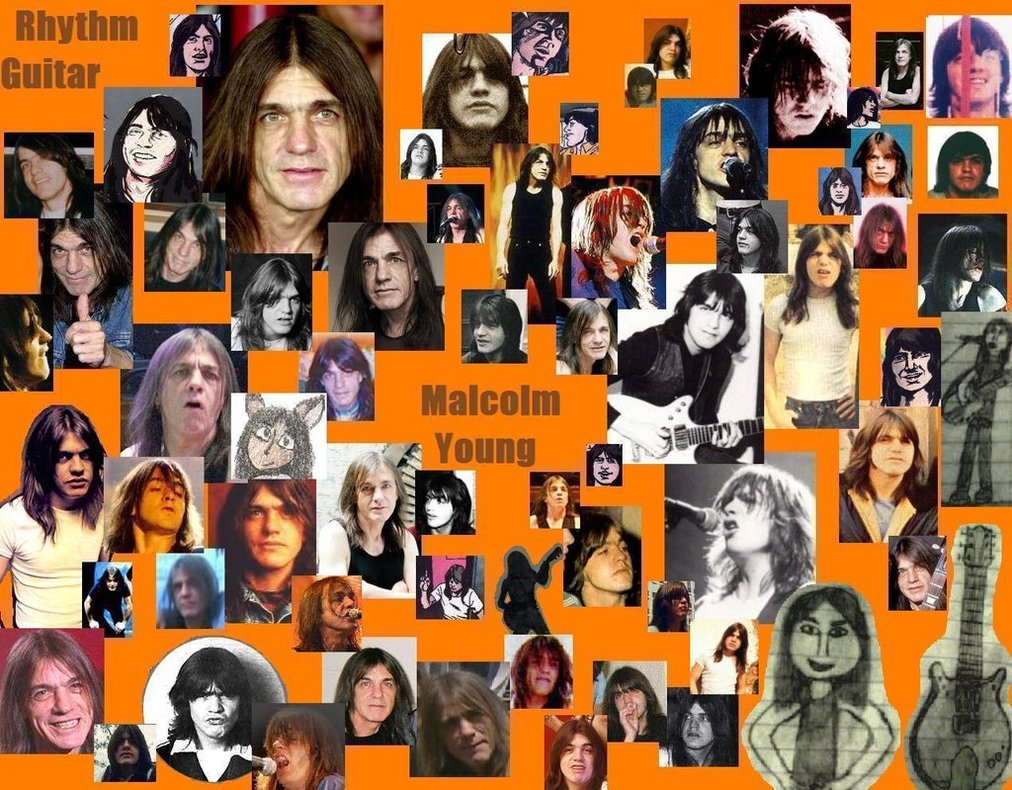 Malcolm Young Background By Cherryleafoxtrot