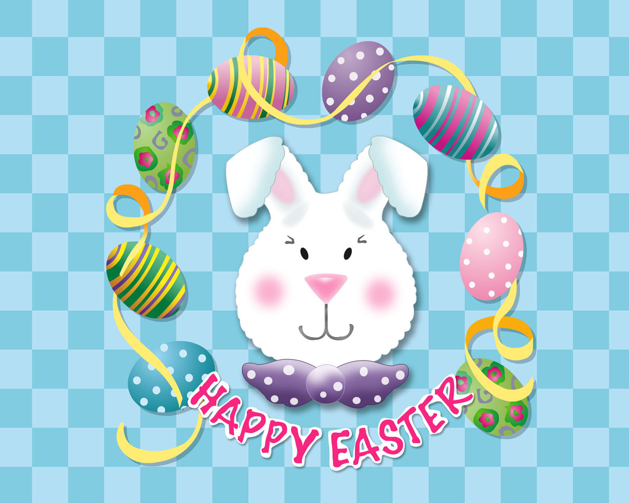 Adorable Cartoon Easter Bunny Wallpaper Is A Great For