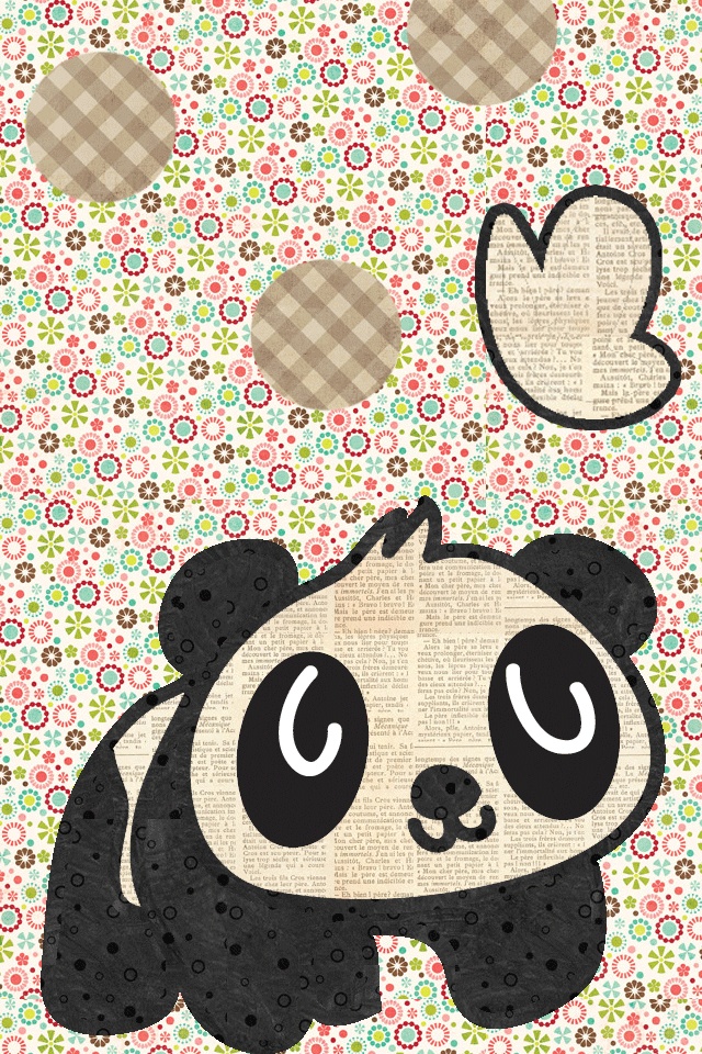 Panda Cartoon Sn01 iPhone Wallpaper Background And Themes