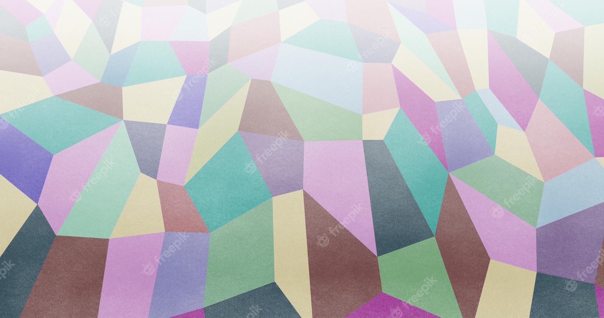 Premium Psd Abstract Colorful Geometric Background Modern