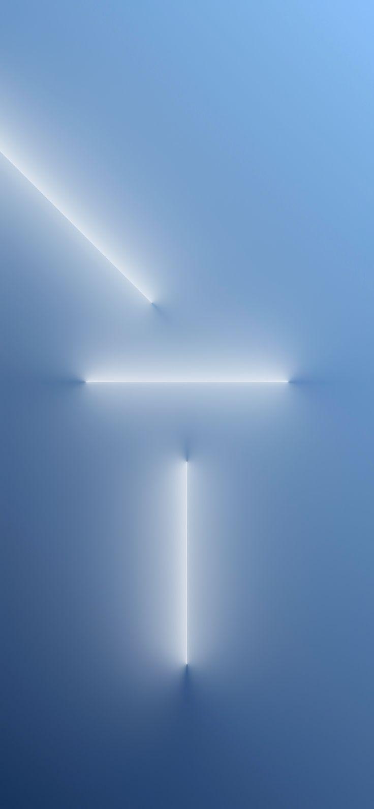 iPhone Pro Max Sierra Blue Light Wallpaper