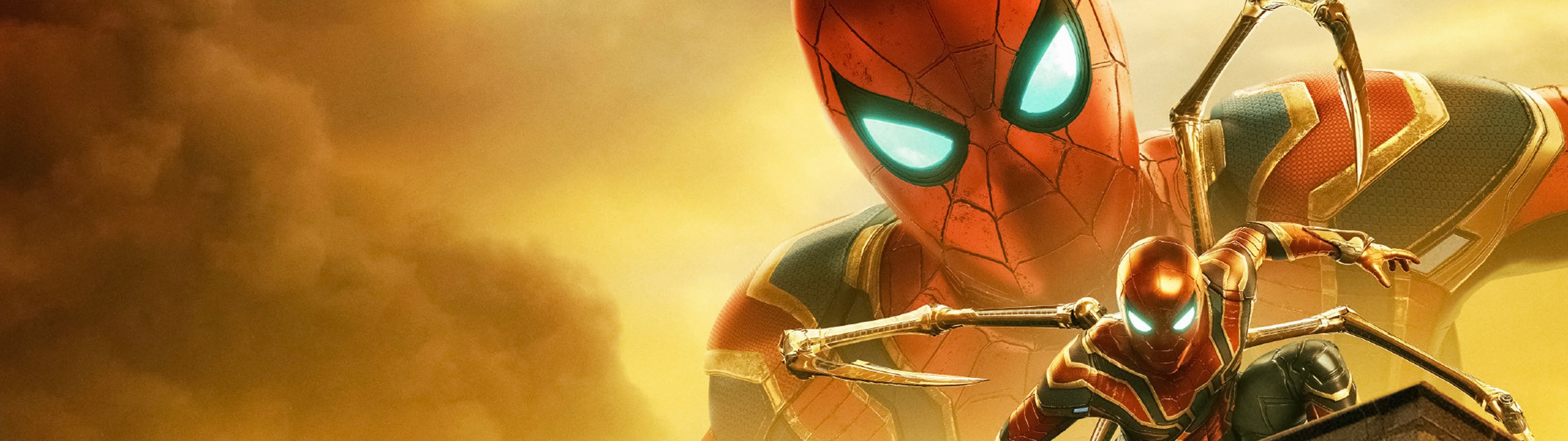 Free download Spider Man Iron Spider Spider Man Far From Home 8K Wallpaper  59 [7680x2160] for your Desktop, Mobile & Tablet | Explore 22+ Dual Spider  Man Wallpapers | Spider Man 2099