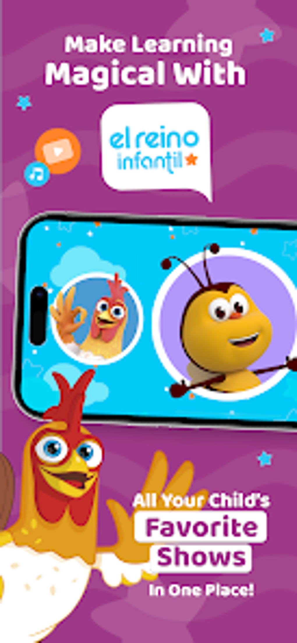 El Reino Infantil Kids App For Android Wallpaper