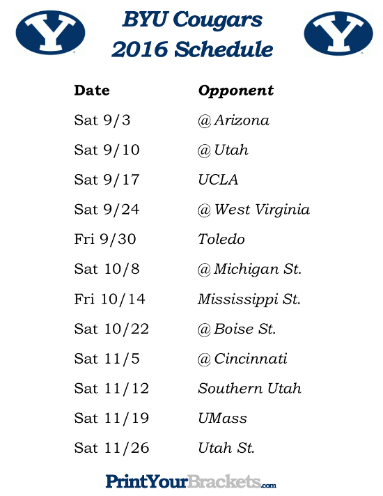 Image Byu Football Schedule Basketball Pc Android