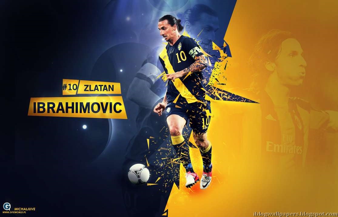 Zlatan Ibrahimovic Sweden Wallpapers Collection Free Download