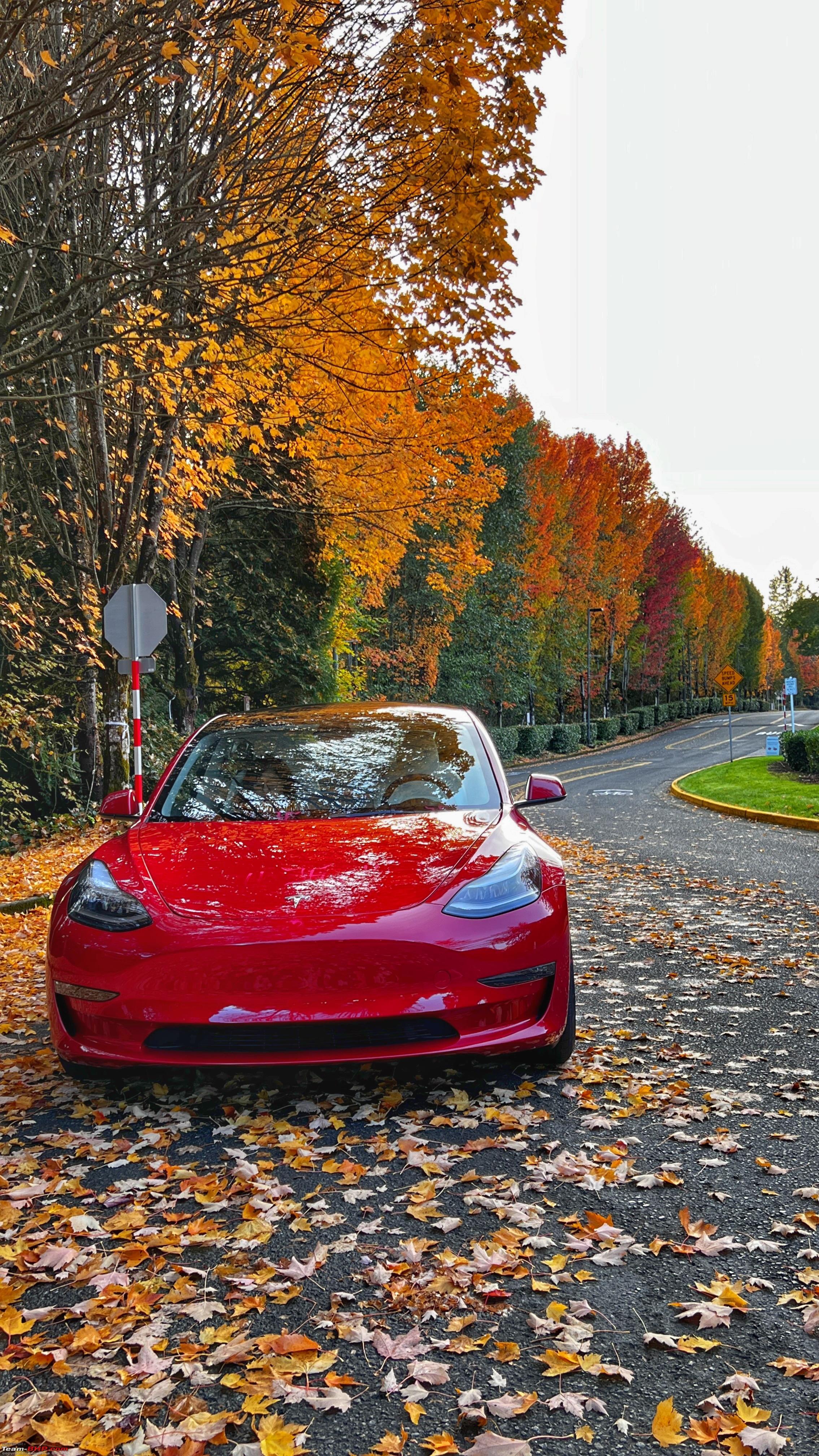 Rosso Diablo Tesla Model Performance M3p Miles